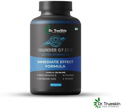 Dr.TrueSkin Thunder Of Zeus with daily energy and stamina booster(30 Capsules)