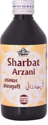 CIPZER Sharbat Arzani | Good for constipation, cold, cough and phlegm from chest-200ML(200 ml)