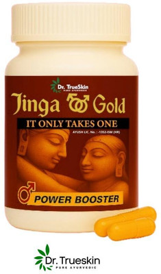 Dr.TrueSkin Jinga Gold Natural Men’s Vital Plus 30 Capsules(30 Capsules)
