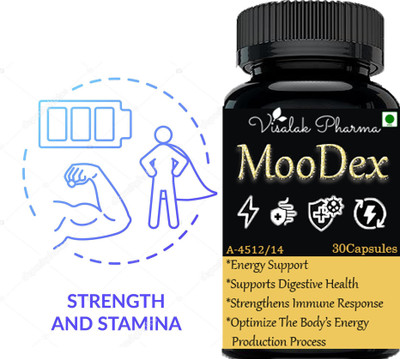 visalak pharma Moo-dex 30VEG CAPSULE PACK OF ONE(30 Capsules)