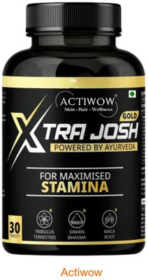 ACTIWOW Xtra Josh Gold Capsules with Full Energy(30 Capsules)