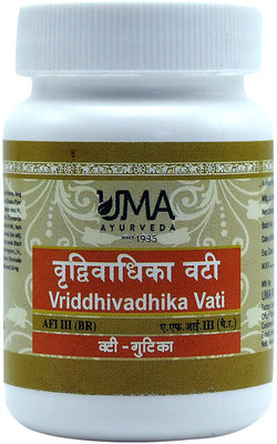 Uma Ayurveda Vriddhivadhika Vati Ayurvedic Tablets Useful in Digestive Health Hernia 40 Tabs(Pack of 2, 40 Tablets)