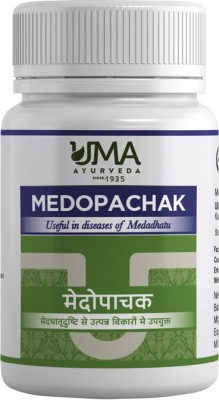 Uma Ayurveda Medopachak Tablet 1000 Tab Useful in Lifestyle Disorders Digestive Health, Fever