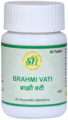 SN HERBALS BRAHMI VATI(Pack of 2, 100 Tablets)