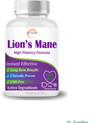 Dr.TrueSkin Lion's Mane Capsule The Natural Choice for Energy A01(30 Capsules)