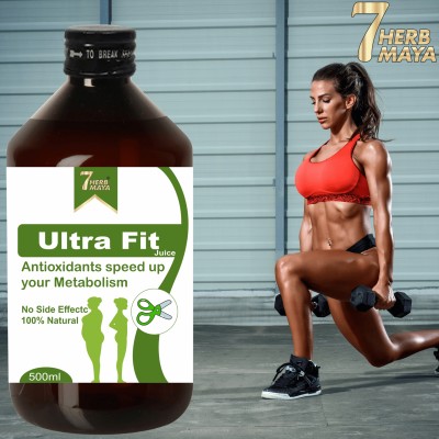 7Herbmaya Ultra Fit Juice Helps in Weight loss/Fat Burner Juice-Speed Up Metabolism/Fat Go