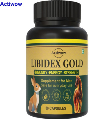 ACTIWOW Libidex Gold for Optimal Circulation(30 Capsules)