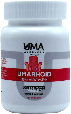 Uma Ayurveda Umarhoid 120 Tab Useful in Piles Digestive Health