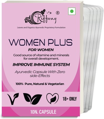 Riffway Women Plus Immunity Power Women Tablets ' Good For Health ' Restore Stamina(Pack of 5)