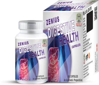 Zenius Digestive Health Capsules Optimal Digestion: Capsule for Digestive Health(60 Capsules)