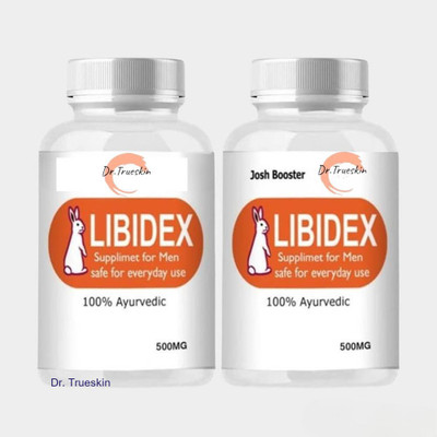 Dr.TrueSkin Libidex Capsules - Men’s Energy & Vitality Enhancer by Erolabs 2PCS(Pack of 2, 30 Capsules)