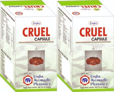 Unjha Cruel (2 Packs, 30 Capsules Each)(Pack of 2)