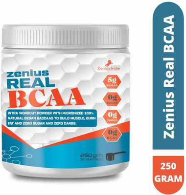 Zenius Real Bcaa for Strength, Stamina and Power for Men & Women(250 g)
