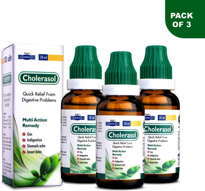 HAPDCO Cholerasol Drops(Pack of 3, 90 ml)