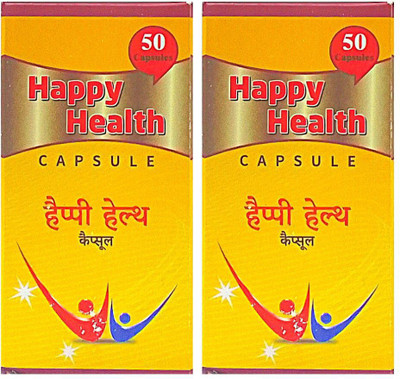 Dr. Biswas Happy Health 50 Capsule For Weight Loss (Pack of 2)(Pack of 2, 100 Capsules)