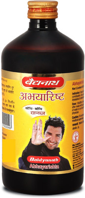 Baidyanath Abhayarisht | Useful in Piles, Constipation, Indigestion and Abdominal problems |(450 ml)