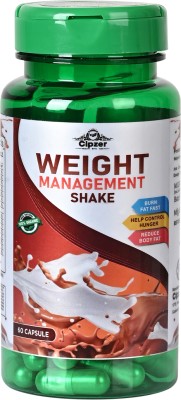 CIPZER Weight Management Shake 60 Capsule-Helps to Burn Fat Faster & Control Hunger