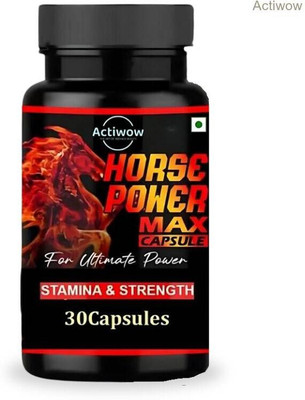 Horse Power Max Capsules Support Your Hustle the Herbal Way G89(30 Capsules)