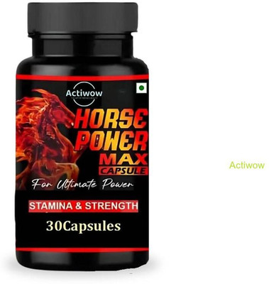 Horse Power Max Capsules A Better Way to Boost Strength X09(30 Capsules)
