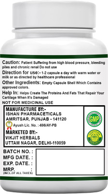 VIKJIT HERBALS DARD NASHAK VATI CAPSULE(30 Capsules)