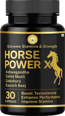Sarvottam HORSE POWER X CAPSULE Help to Increase Energy Level(30 Capsules)