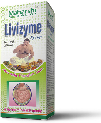 Maharshi BADRI Livizyme Syrup (Pack of 2) 200ML+200ML(Pack of 2, 400 ml)