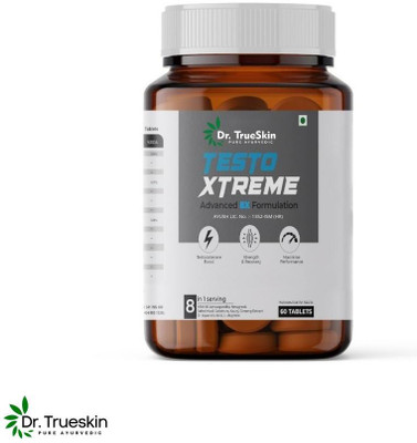 Dr.TrueSkin Testo Xtreme for strength and male vitality boost(60 Tablets)