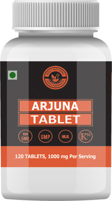 Holy Natural Arjuna Tablet – 1000 mg Per Serving, 120 Tablet(120 Tablets)