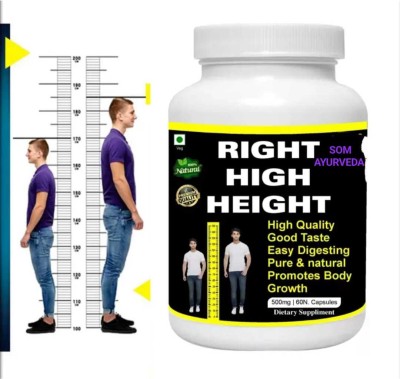 SOM AYURVEDA Height Gainer Height Improvement Herbal Supplement For Speed Height Formula