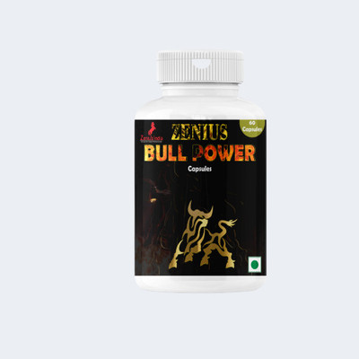 Zenius India Bull Power Capsules – Stamina & Strength Support Supplement for Men(60 Capsules)