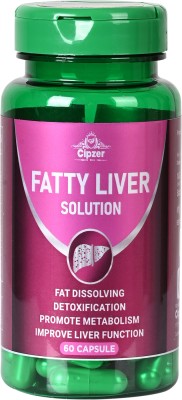 CIPZER Fatty Liver solution 60 Capsules, Helps to Boost your liver's performance