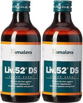 HIMALAYA Liv-52 ds syrup 200ml Pack2(Pack of 2, 200 ml)