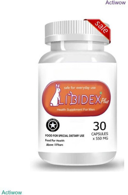 libidex Capsule Hardness Stamina Booster Daily Use Potency B02(30 Capsules)