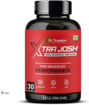 Dr.TrueSkin Xtra Josh Energy Boosters – Performance & Stamina(30 Capsules)