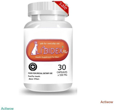 libidex Capsule Drive Extra Power Original Support(30 Capsules)
