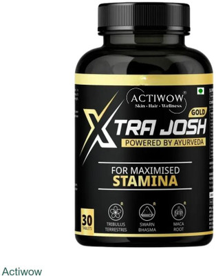 ACTIWOW Xtra Josh Gold Capsules - Strength On Demand(30 Capsules)