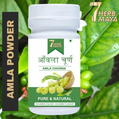 7Herbmaya Organic Amla Powder/Indian Gooseberry Powder/Pure Amla Powder/Amla Churan