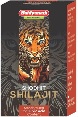 Baidyanath Nagpur Shilajit Capsule, 30 Capsules(30 Capsules)