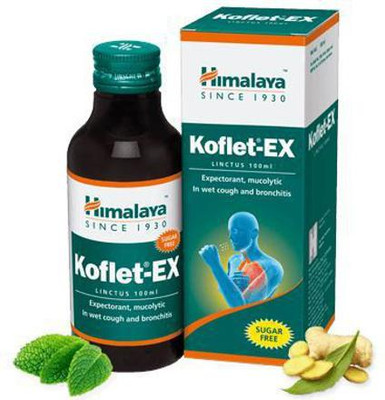 HIMALAYA KOFLET EX LINCTUS 100 ML X 2(Pack of 2, 100 ml)