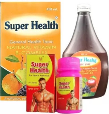 Aayatouch fdf Super health General Tonic & Mucle Activation Capsule(Pack of 2)