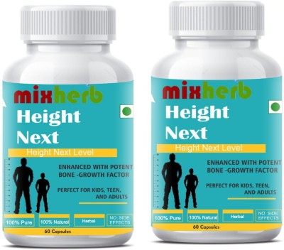 Mixherb Height next ayurvedic 60 caspule(Pack of 2)