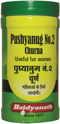 Baidyanath Pushyanug Churna No.2 - 60 G(Pack of 3, 180 g)