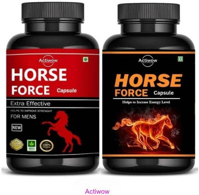 ACTIWOW Horse Force Capsule For men who want more energy Row DD9D A01(30 Capsules)