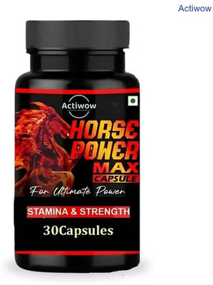 Horse Power Max Capsules Plant-Based Performance You Can Trust X09(30 Capsules)