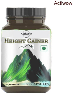 ACTIWOW Height Gainer Capsules for Continuous Height Improvement(30 Capsules)