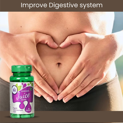 CIPZER Guardian Juice 60 Capsules | GERD Relief & Digestive Comfort with Herbal Blend(60 Capsules)