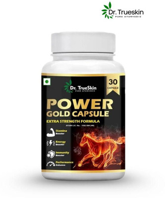 Dr.TrueSkin Power Gold Ayurvedic Daily Vital 30 Capsules(30 Capsules)