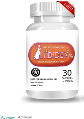 libidex Capsule Stamina Booster Potency Wellness Strength B02(30 Capsules)
