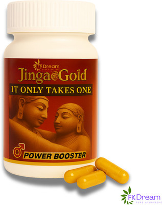 Fkdream Jinga Gold Booster - Elevate Your Mood, Promote a Positive Outlook on Life(30 Capsules)