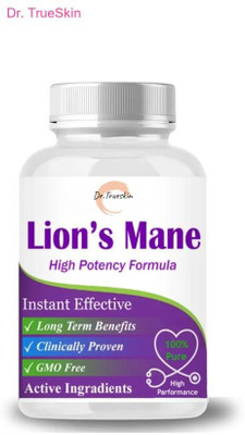 Dr.TrueSkin Lion's Mane Capsule Recharge While You Sleep(30 Capsules)